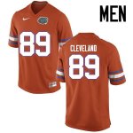 Men's Florida Gators #89 Tyrie Cleveland NCAA Nike Orange Authentic Stitched College Football Jersey XMA8462JQ